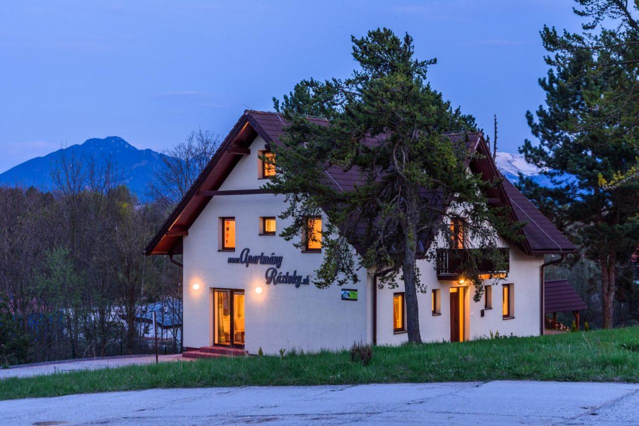 Apartmany Raztoky Liptovský Mikuláš Dış mekan fotoğraf
